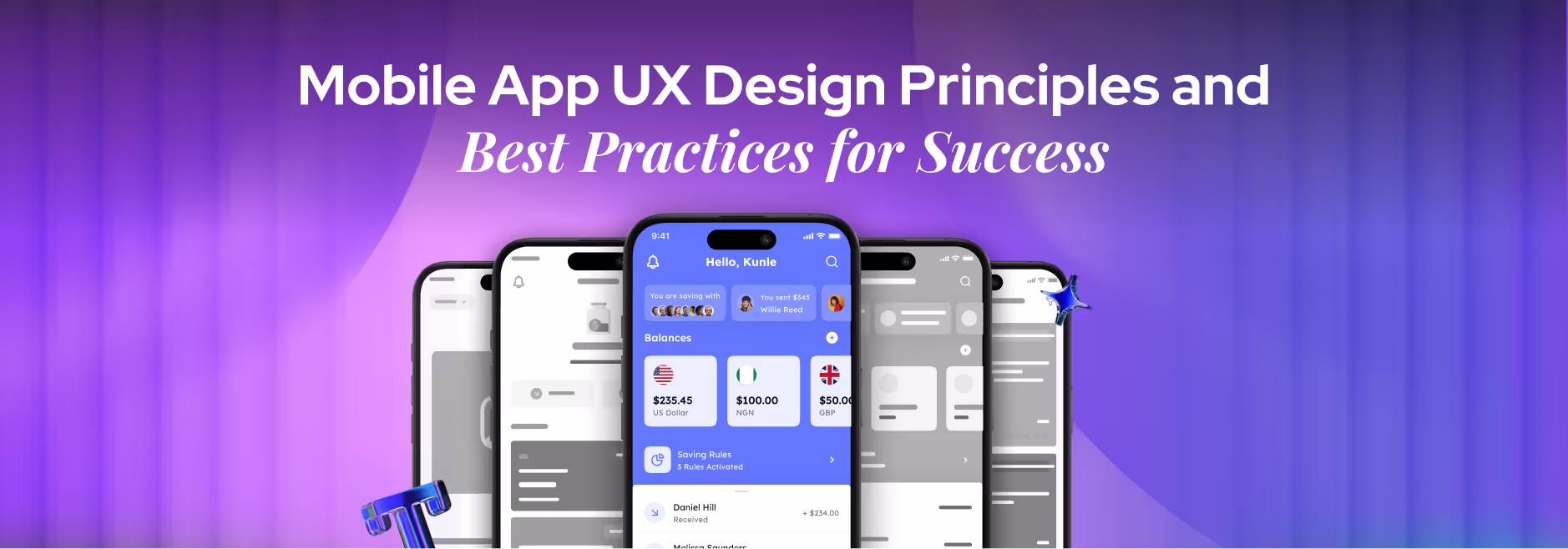 Mobile App UX Design